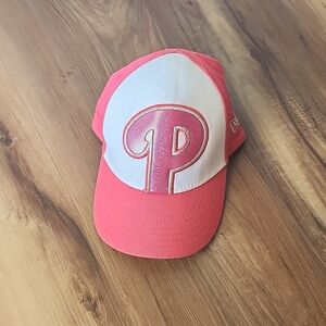 Hot Pink Phillies Genuine Merchandise MLB Toddler Cap